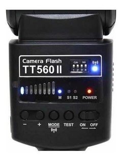 Flash Speedlite Tt560ii Godox Com Radio Flash Embutido - Foto Imagem Rio