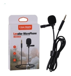 Microfone Lapela Lavalier Microphone 3,5mm Adaptor Celular na internet