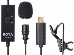 Microfone Lapela Boya By-gm10 Para Gopro - comprar online