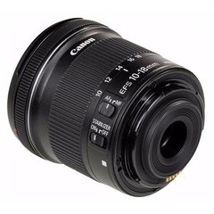 Lente Objetiva Canon EF-S 10-18mm f/4.5-5.6 IS STM - comprar online