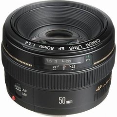 Lente Objetiva Canon EF 50mm f/1.4 Ultrasonic