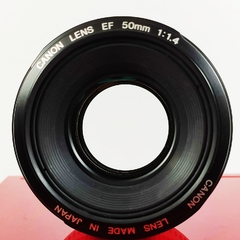 Imagem do LENTE OBJETIVA CANON EF 50mm f/1.4 Ultrasonic (seminova)