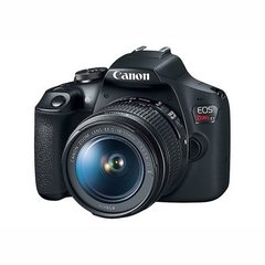 Câmera DSLR Canon EOS Rebel T7, 24.1MP, Full Hd, Wi-Fi + Lente Ef-s 18-55mm Is Stm