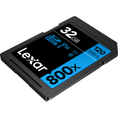 Cartão de Memória SDHC 32Gb Lexar 120mb/s 800x UHS-I V10 U1 PROFISSIONAL (Série BLUE) - comprar online