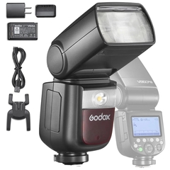 Flash Godox TTL V860iii N Hss Com Luz De Modelagem + Bateria Para Nikon