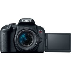 Câmera DSLR Canon EOS Rebel T7I, 24.2MP, Full Hd, Wi-Fi + Lente Ef-s 18-55mm Is Stm - Foto Imagem Rio