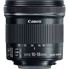 Lente Objetiva Canon EF-S 10-18mm f/4.5-5.6 IS STM - loja online