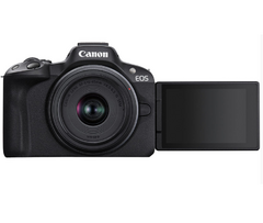 CÂMERA CANON EOS R50 MIRRORLESS KIT 18-45 IS STM