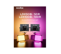 PAINEL DE LED PROFISSIONAL GODOX LDX 50R - loja online