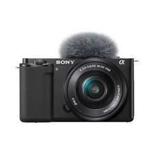 CÂMERA SONY MIRRORLESS ZV-E10 KIT 16-50 - comprar online