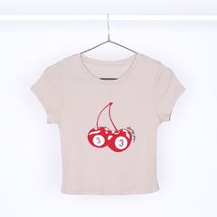 Remera Baby Tee Cherry Girl - comprar online