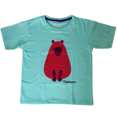 Camiseta infantil Capivara - 100% algodão - comprar online