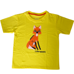 Camiseta infantil Lobo-guará - 100% algodão - comprar online