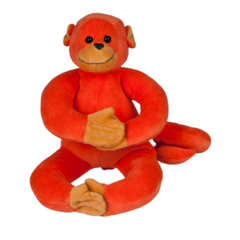 Macaco barrigudo - grande - laranja