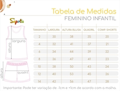 Pijama infantil algodão menina regata Abelhas Mandaçaia - Sapotis | Produtos inspirados nos bichos do Brasil