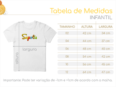 Camiseta infantil lobo-guará - amarela - 100% algodão unissex - comprar online