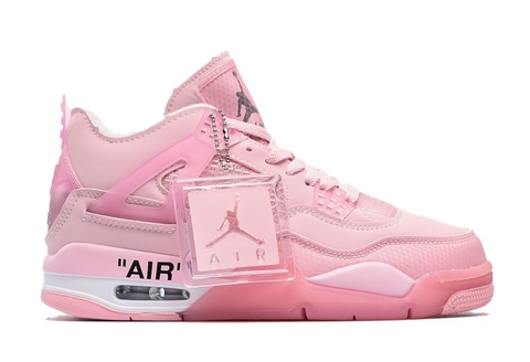 Nike Air Jordan Retro 4 Off-White Pink