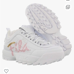 Fila Disruptor II Script Pink Metallic Gold