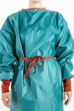 Camisolín impermeable reutilizable cian - tienda online