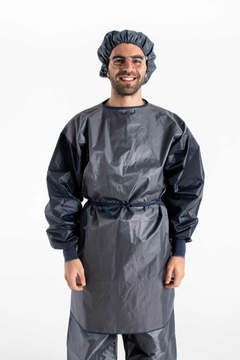 Camisolín impermeable reutilizable gris humo en internet