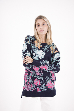 SWEATER FLORES 2 - tienda online