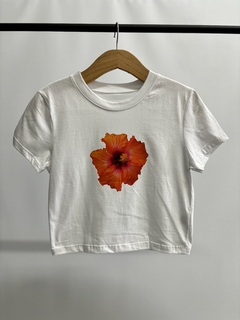 REMERA FLOR - comprar online