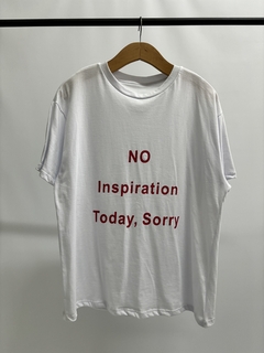 REMERA NO INSPIRATION - comprar online