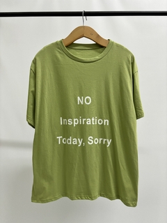 REMERA NO INSPIRATION - tienda online