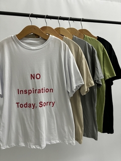 REMERA NO INSPIRATION