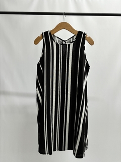 VESTIDO LINO RAYADO - tienda online