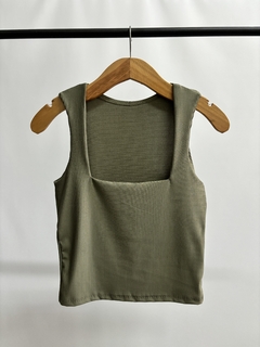 MUSCULOSA CUELLO CUADRADO - Gacsy