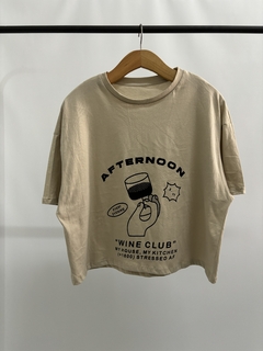 REMERA CROP AFTERNOON en internet