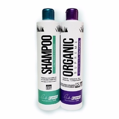 3 kits Progressiva Semi Definitiva Lisorganic - Cabelos Lisos sem uso de Formol (Shampoo+Ativo)