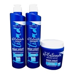 Maintenance Line Platinum Kit (3 items) Troia Hair Cosméticos