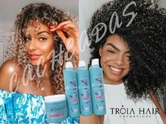 Hair Salon Treatment for Curly Hair - Cacheada Troia Hair - Curly Hair Moisturizing - 4 Steps