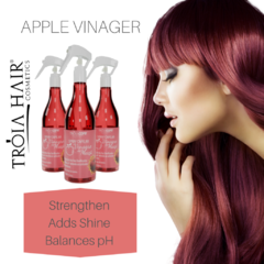 Image of Organic Brazilian Keratin Treatment & Apple Vinegar Hair Spray & Fortifying Mask