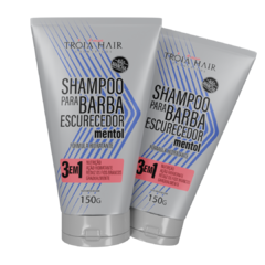 Shampoo para Barba Escurecedor 3 Em 1 - Troia Hair - comprar online