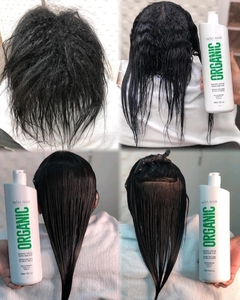 3 Brazilian Organic Keratin Hair Treatment I Straight I Shine I Soft I Vegan on internet