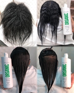 1 Original Straightening Keratin Hair Treatment & Platinado Shampoo Conditioner and Mask for Blondes on internet