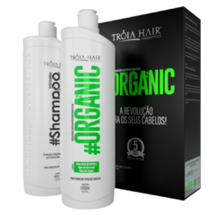 Kit Keratin Treatment Organic & Trotox Premium - Eliminates frizz adds Smoothness by Troia Hair - buy online