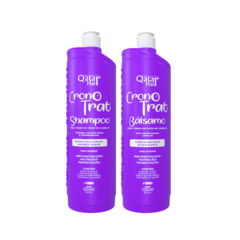 Kit Cronotrat Shampoo e Acondicionador & Trotox - elimina o frizz e proporciona um liso natural - Troia Hair Cosmetics