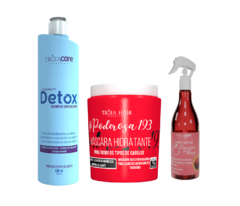 Detox Care Shampoo & Máscara Capilar Poderosa 1.9.3 & Spray Capilar Vinagre de Maçã - comprar online