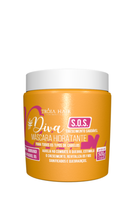 Organic Brazilian Keratin Treatment & S.O.S Diva Hair Mask