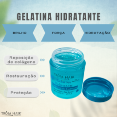 Gelatina Azul 250gr - Troia Hair na internet