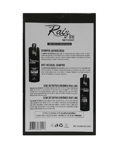 Imagem do Kit Progressiva Organica Raiz Line - Shampoo + Ativo - 2 x 1000ml