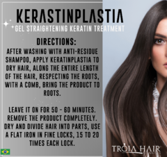 Image of Keratinplastia I Vegan I Straightens I Hydrates I Reduces Volume I Eliminantes frizz I Keratin Treatment in Gel