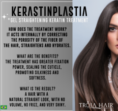 Keratinplastia I Vegan I Straightens I Hydrates I Reduces Volume I Eliminantes frizz I Keratin Treatment in Gel - buy online