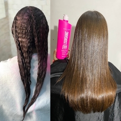 Image of Kit Brazilian Blowout Lisorganic Pink and Bananut Intense Treatment Mask - Troia Hair & Qatar