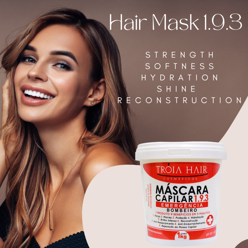 Alisado Progresivo Organic Poderosa Mascarilla Reconstructiva 1.9.3