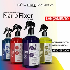 Semi Definitiva kit & Pistola K6x Pulverizadora Troia Hair & Nano Fixer OPÇÃO DE NANO FIXER - loja online